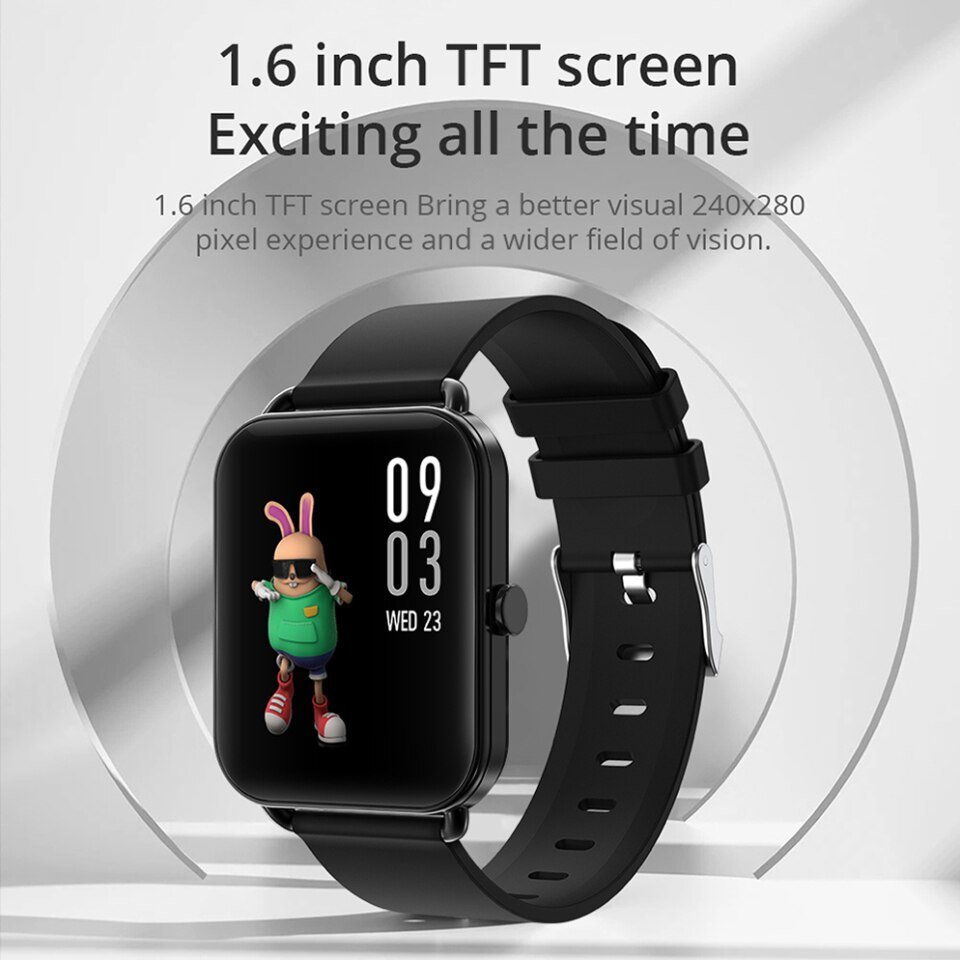 SQR P19 Smart Watch Feminino 1.6 Inch 2023 Full Touch - Imagem 5